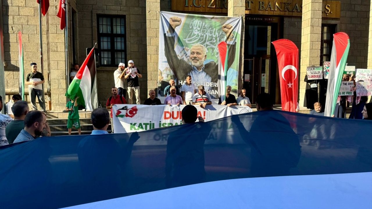Trabzon'da Filistin için Birleşen Sesler
