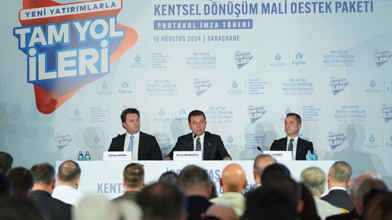 İstanbul'da Kentsel Dönüşüme Zorlu Desteği Artıran Protokol İmzalandı