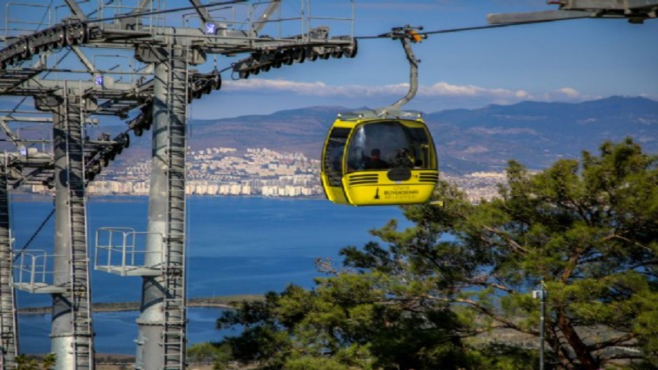 İzmirliler güvenli teleferik deneyimini tadacak