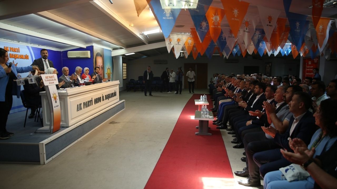 Yusuf Ziya Yılmaz Ordu'da Hizmet Vurgusu Yaptı