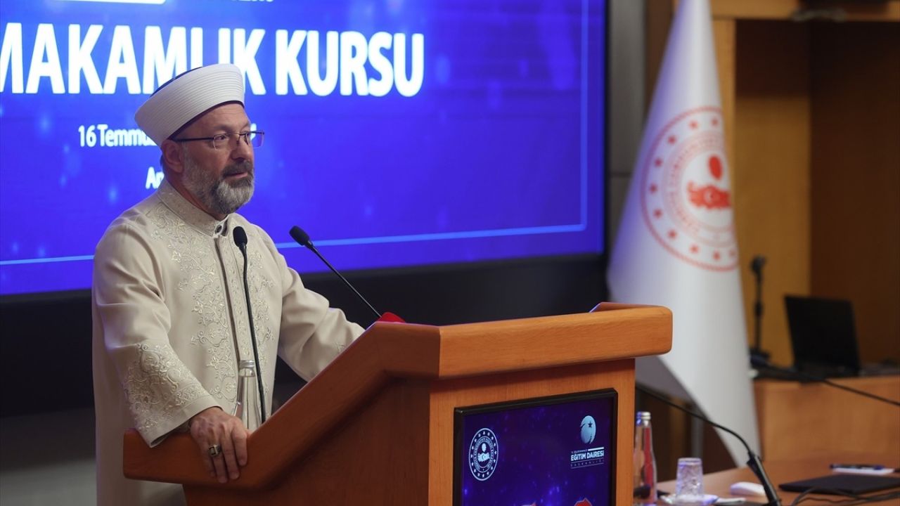 Diyanet İşleri Başkanı Erbaş'tan Kaymakam Adaylarına Önemli Mesajlar