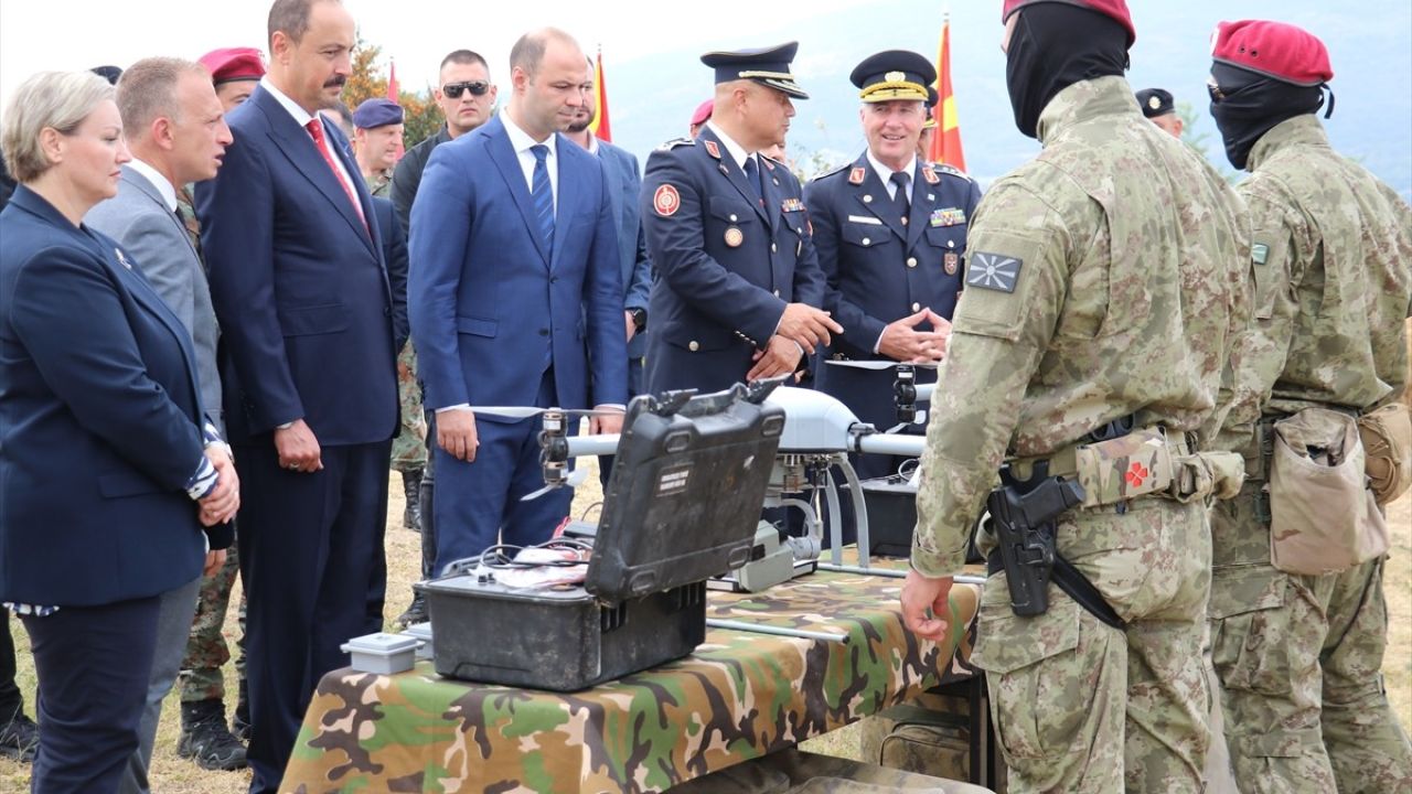 Türkiye, Kuzey Makedonya'ya Askeri Ekipman Hibe Etti