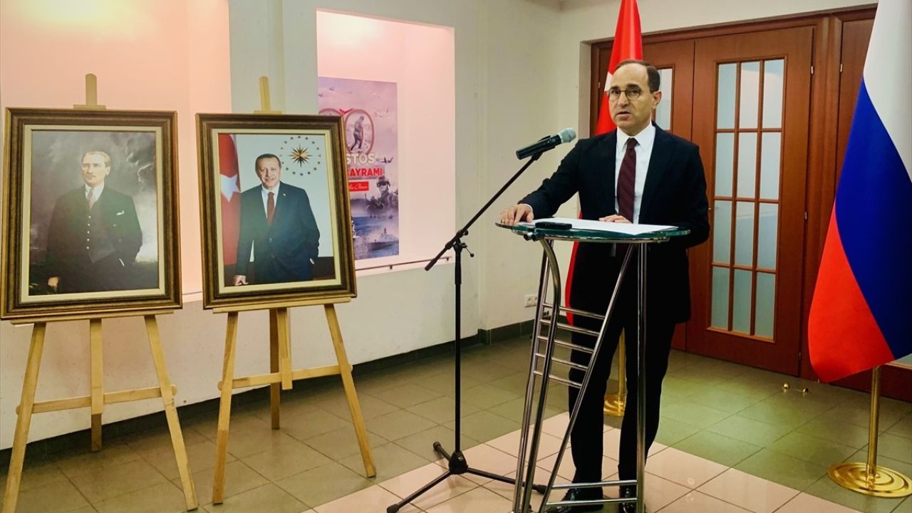 Moskova'da 30 Ağustos Zafer Bayramı Coşkusu