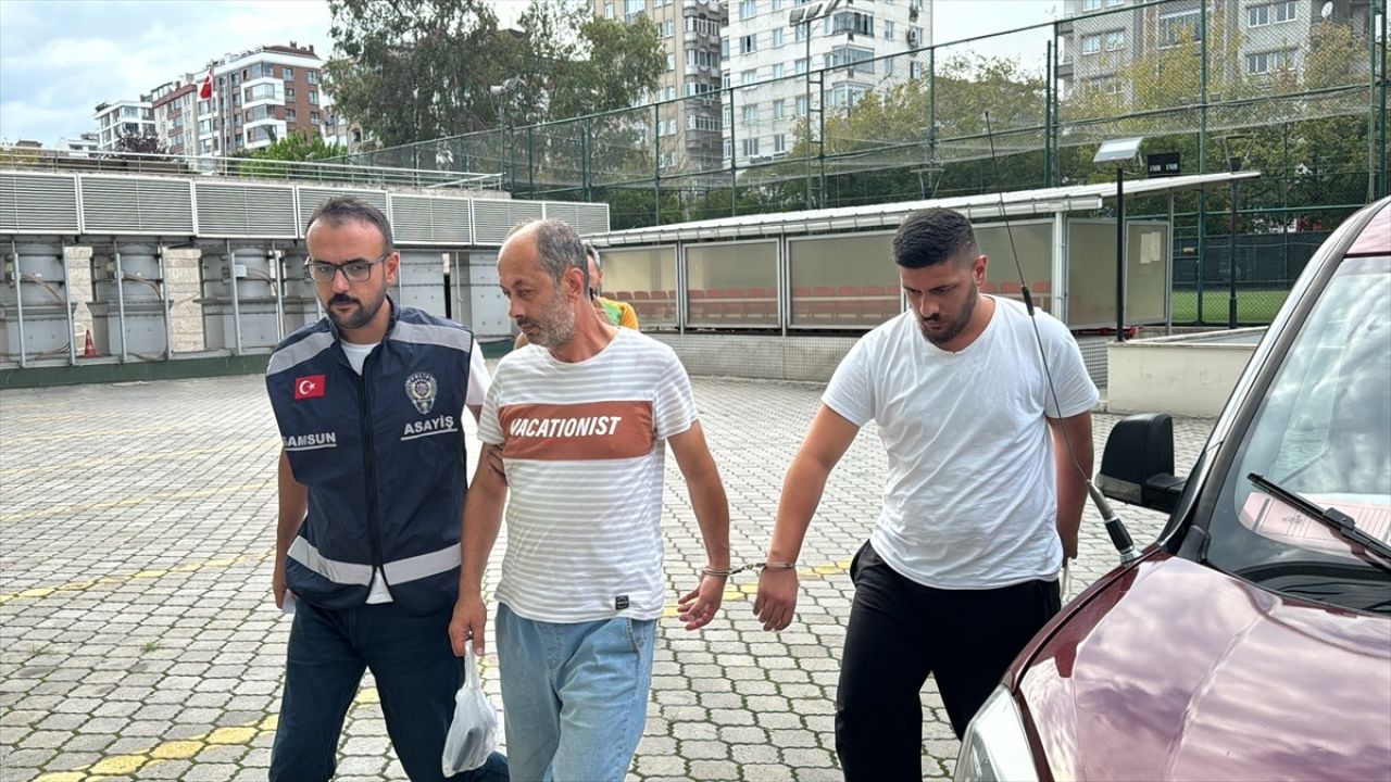 Samsun'da Çöp Kovası Çalan Hurdacılar Yakalandı