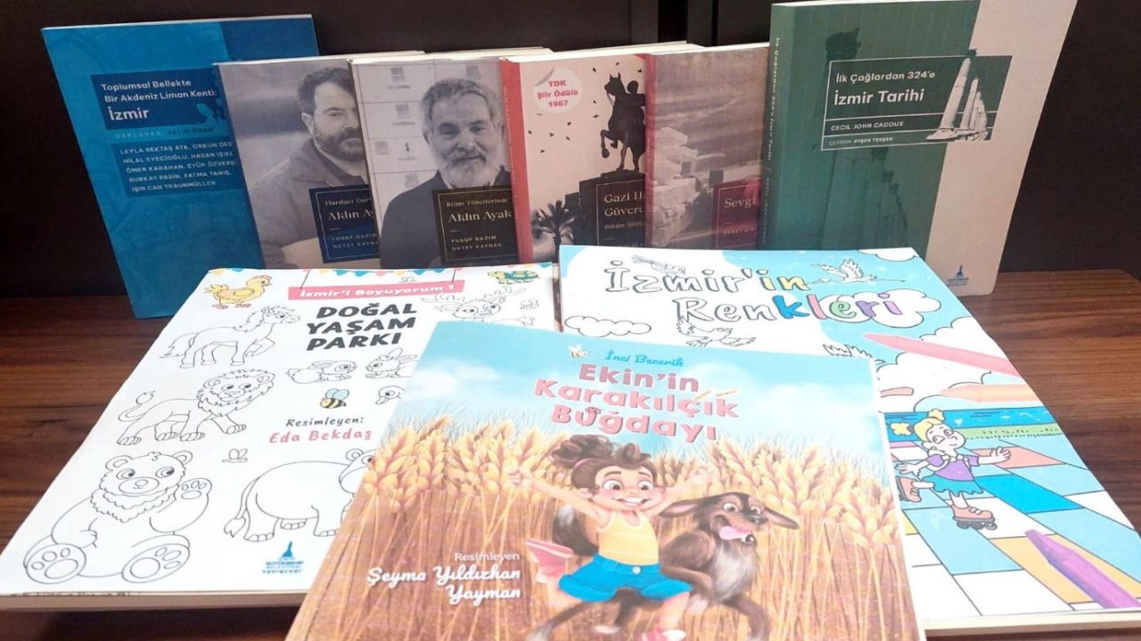 İzmir Büyükşehir Belediyesi Yayınları'ndan 9 yeni kitap