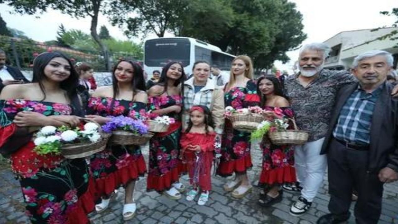 Ödemiş'te Hıdırellez ve bahar şenliği coşkuyla kutlandı