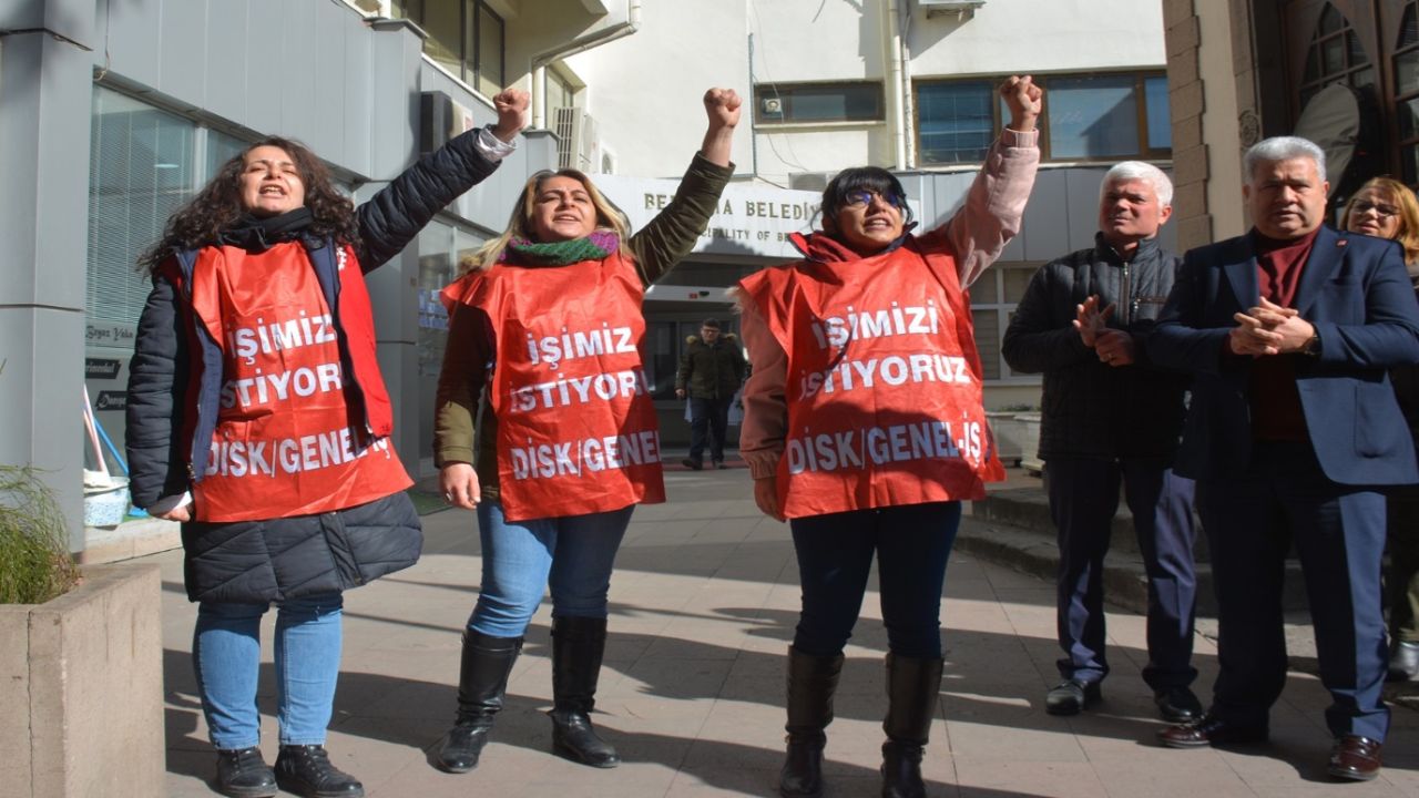 Bergama Belediyesi'nden işçilerin haksız yere işten çıkarıldığı iddia edildi