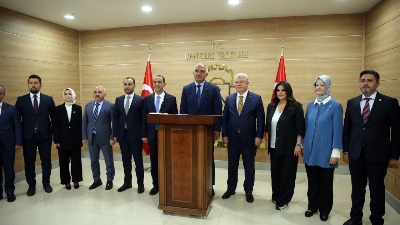 Kültür ve Turizm Bakanı Ersoy'dan Çankırı'da Tarihi Eser İadesi Açıklaması