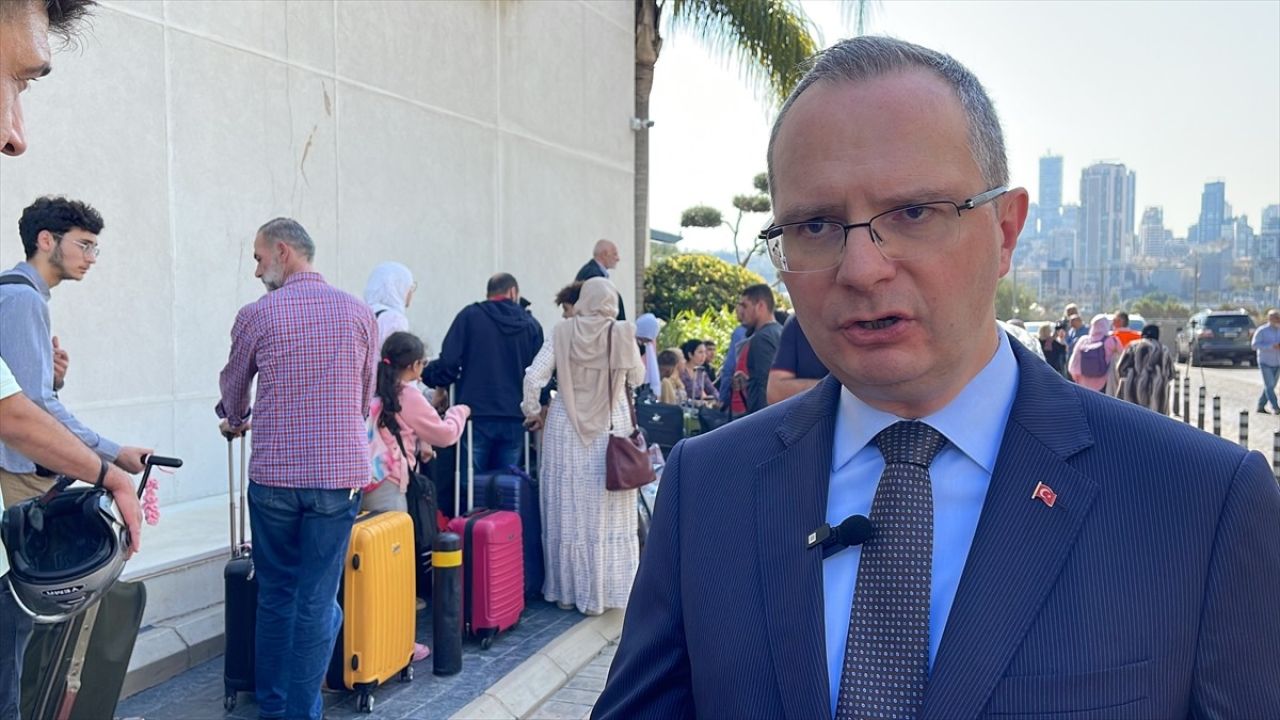 Beyrut'taki Tahliye Operasyonu ve Yardımlar Hakkında Bilgi Verildi