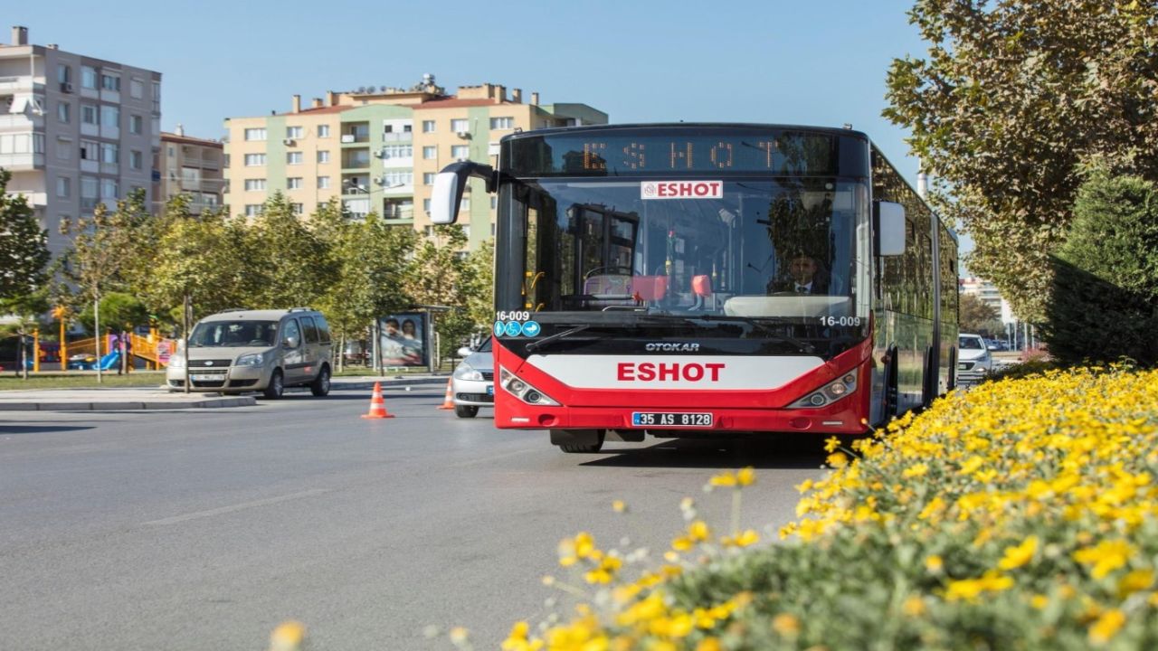 ESHOT otobüslerinin güzergahı değiştiriliyor