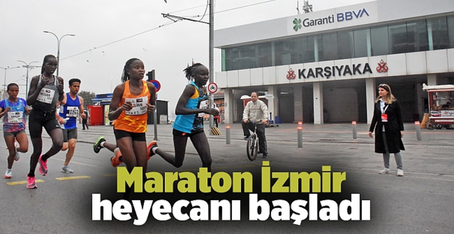 Maratonİzmir için heyecanlı bekleyiş başladı