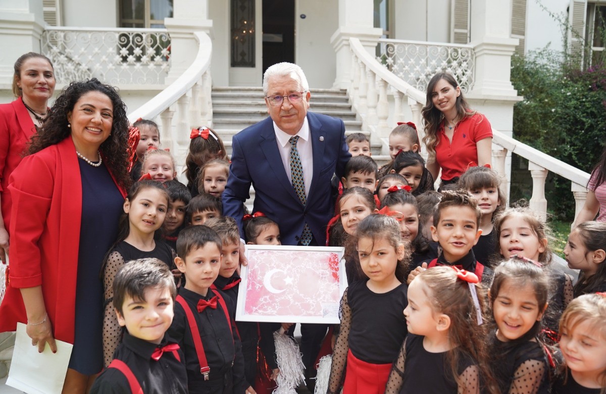 ege üniversitesi rektörüne ziyaret