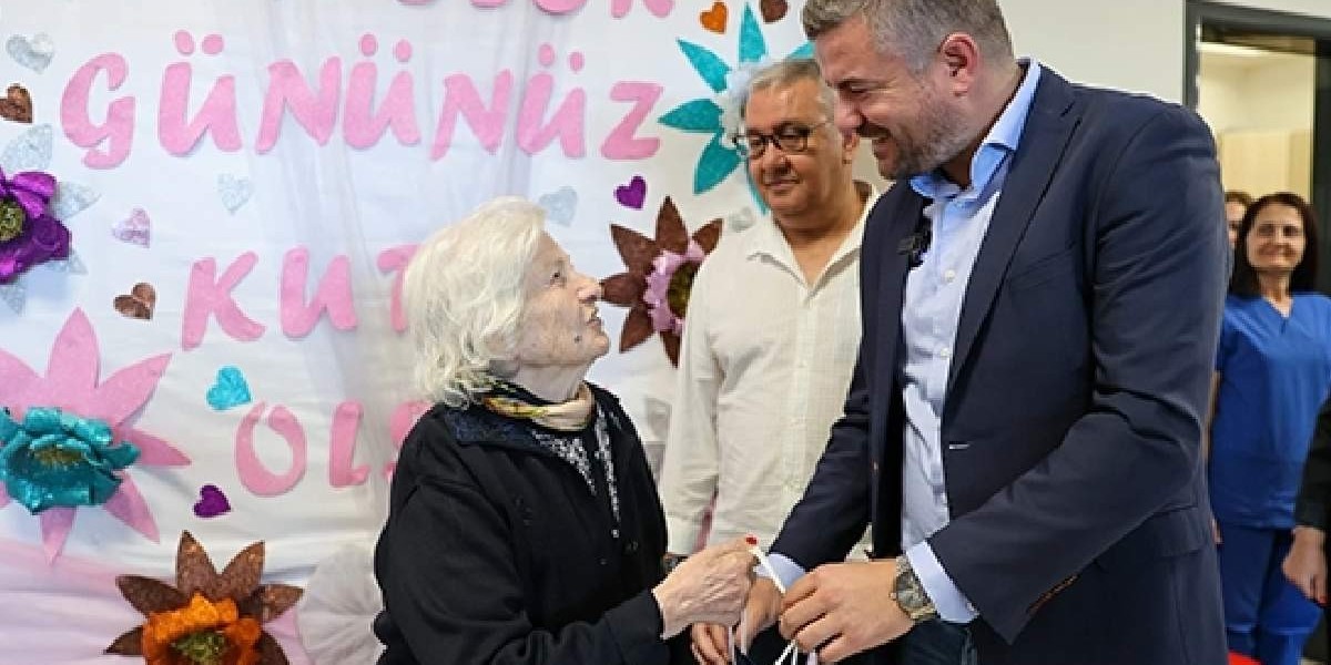 başkandan anneler günü ziyareti