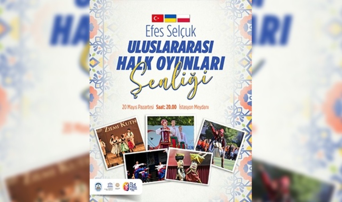 Efes Selçuk'ta Uluslararası Halk Oyunları Şenliği düzenlenecek