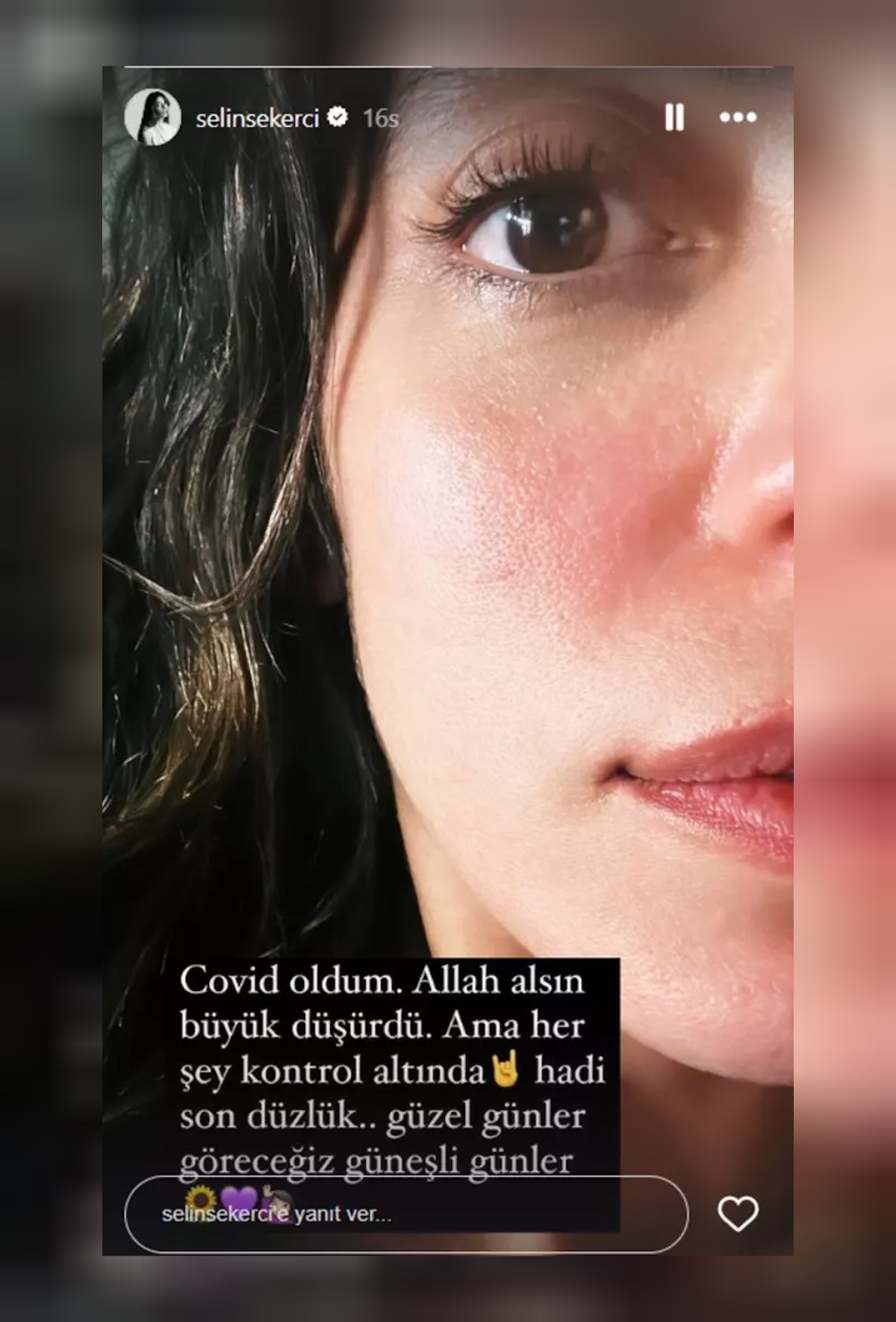 Selin Şekerci kötü haberi takipçileriyle paylaştı