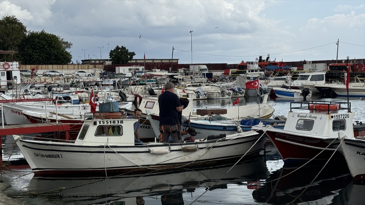 Tekirdağ'da av yasağının sona ermesiyle denize açılan balıkçılar, Marmara Denizi'nde etkili olan...